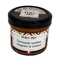 TARTINADE SARDINES MOGETTES TOMATES
